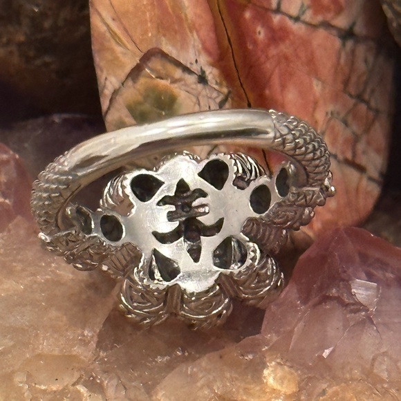 Judith Ripka CZ sterling silver ring - Picture 4 of 7